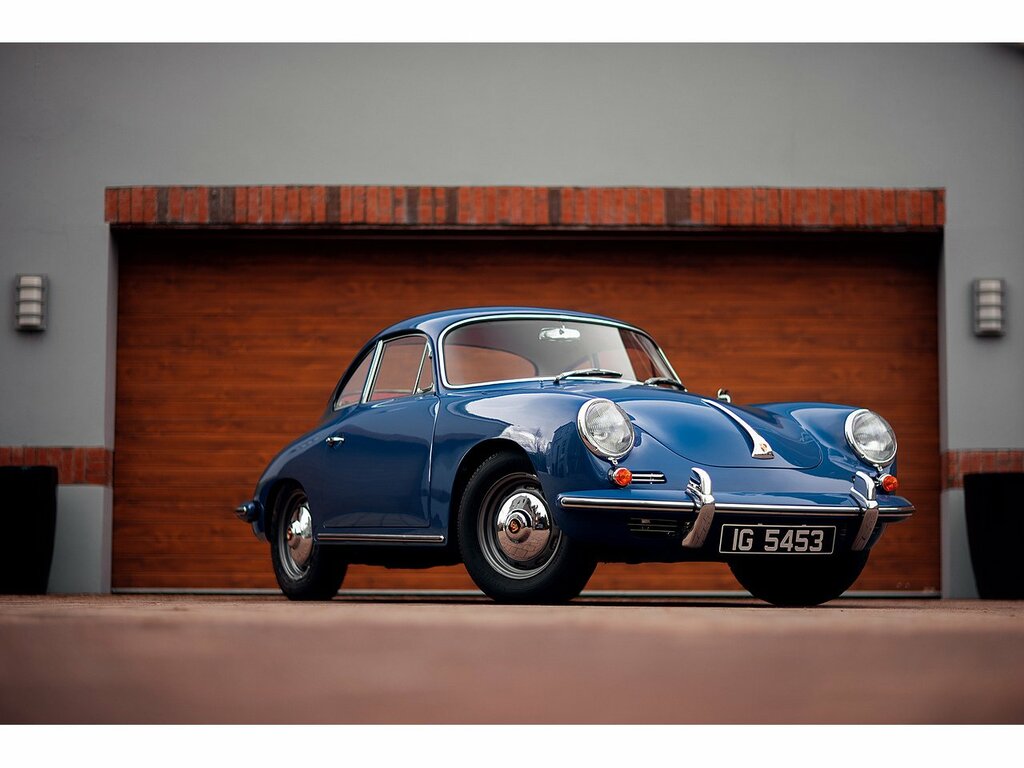 Porsche 356 B Blue