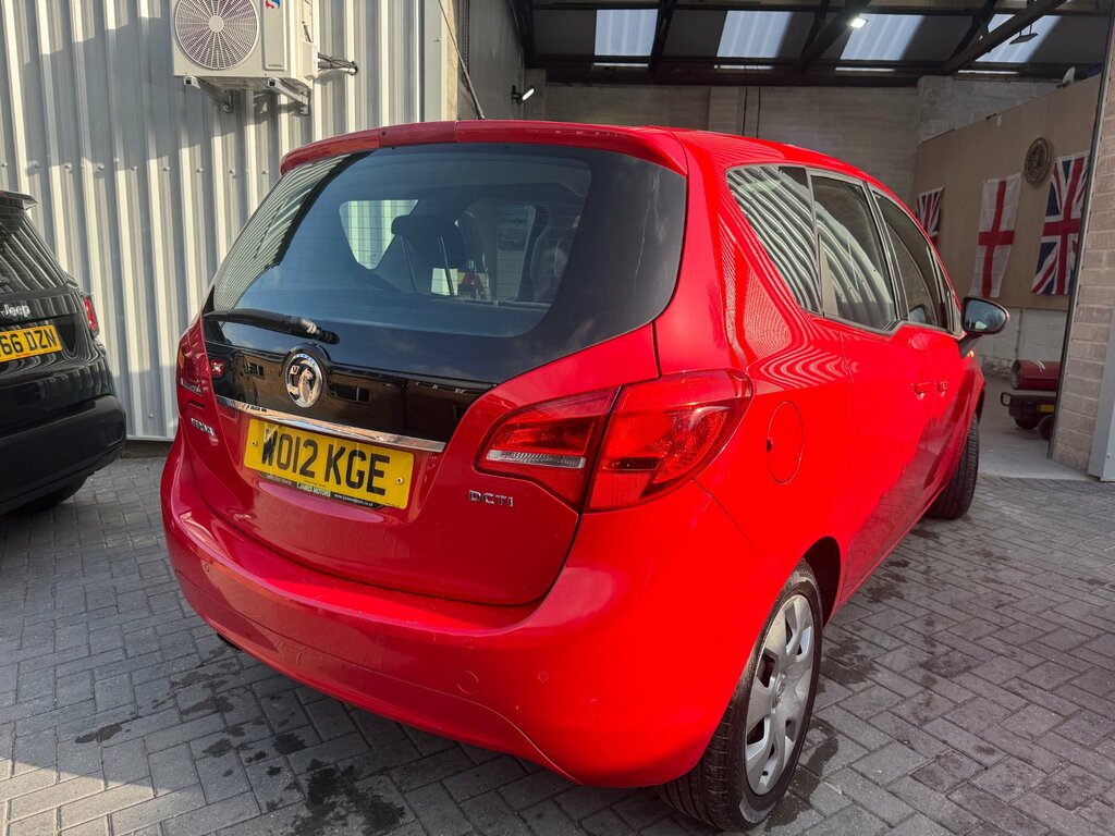 Vauxhall Meriva 1.7 Cdti Exclusiv Mpv Euro 5 13 Red #3