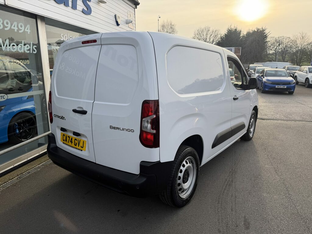 Citroen Berlingo Diesel CA74GVJ White #3