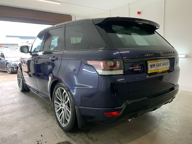 Land Rover Range Rover Sport 3.0 Sd V6 Hse VO67UMA Blue #4