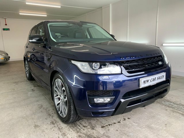 Land Rover Range Rover Sport 3.0 Sd V6 Hse VO67UMA Blue #2
