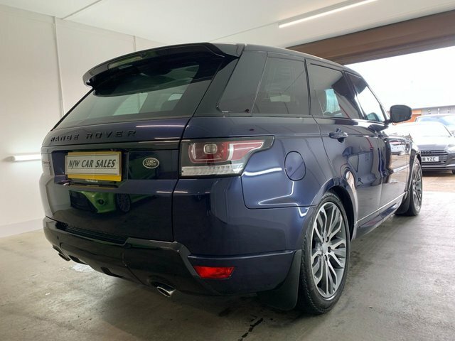 Land Rover Range Rover Sport 3.0 Sd V6 Hse VO67UMA Blue #3