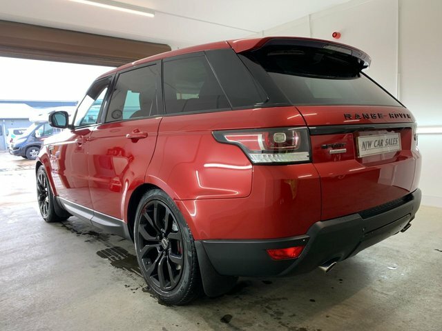 Land Rover Range Rover Sport 3.0 Sd V6 SV14EAC Red #4