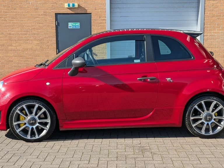 Abarth 695 1.4 T-jet 180 Turismo Xenon Headlights YN24HKJ Red #5