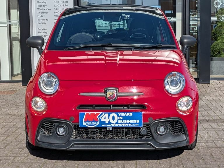 Abarth 695 1.4 T-jet 180 Turismo Xenon Headlights YN24HKJ Red #3