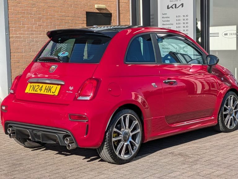 Abarth 695 1.4 T-jet 180 Turismo Xenon Headlights YN24HKJ Red #6