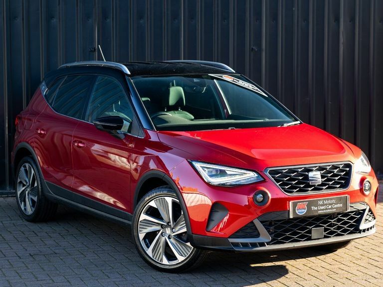 Seat Arona 1.0 Tsi 115 Fr Sport Dsg CJ24BVN Red #2