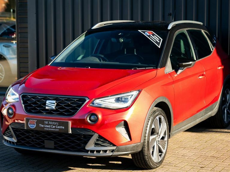 Seat Arona 1.0 Tsi 115 Fr Sport Dsg CJ24BVN Red #5