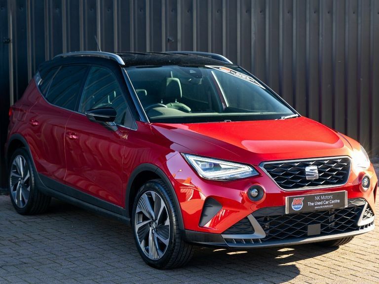 Seat Arona 1.0 Tsi 115 Fr Sport Dsg CJ24BVN Red #3