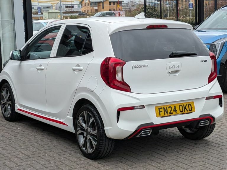 Kia Picanto 1.0 Gt-line 4 Seats FN24OKD White #4