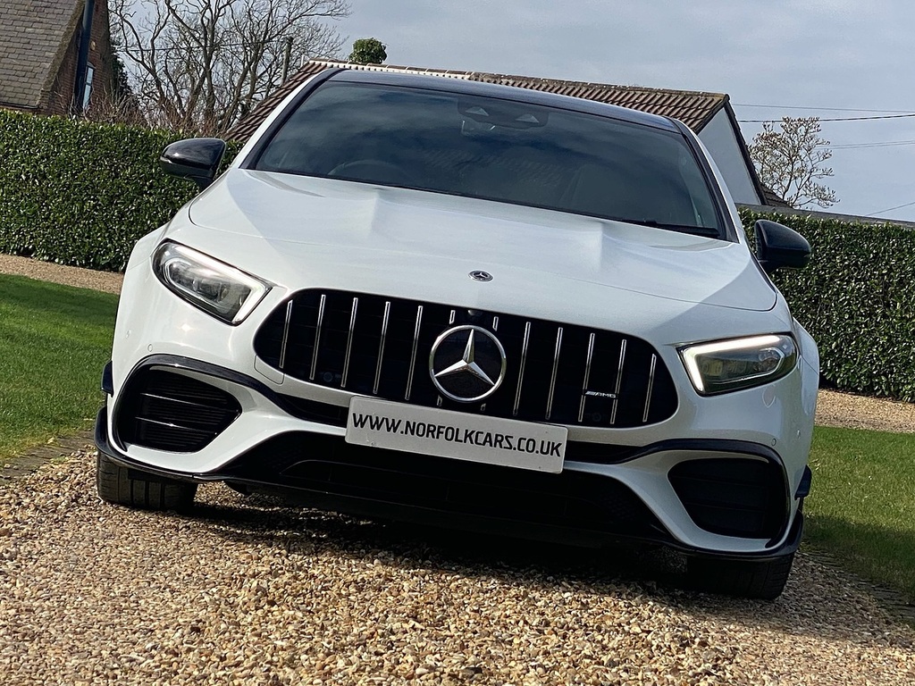 Mercedes-Benz A Class A45 Amg S Plus AP70XRC White #5