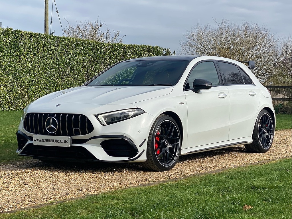 Mercedes-Benz A Class A45 Amg S Plus AP70XRC White #6