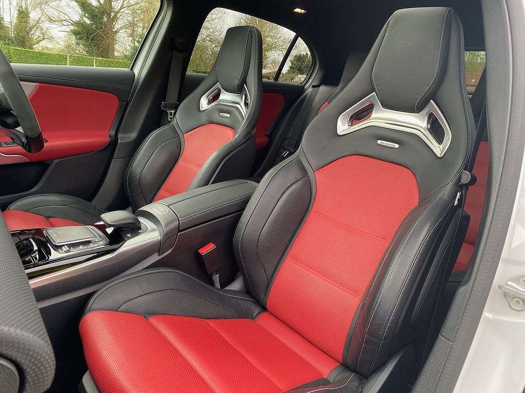 Mercedes-Benz A Class A45 Amg S Plus AP70XRC White #3