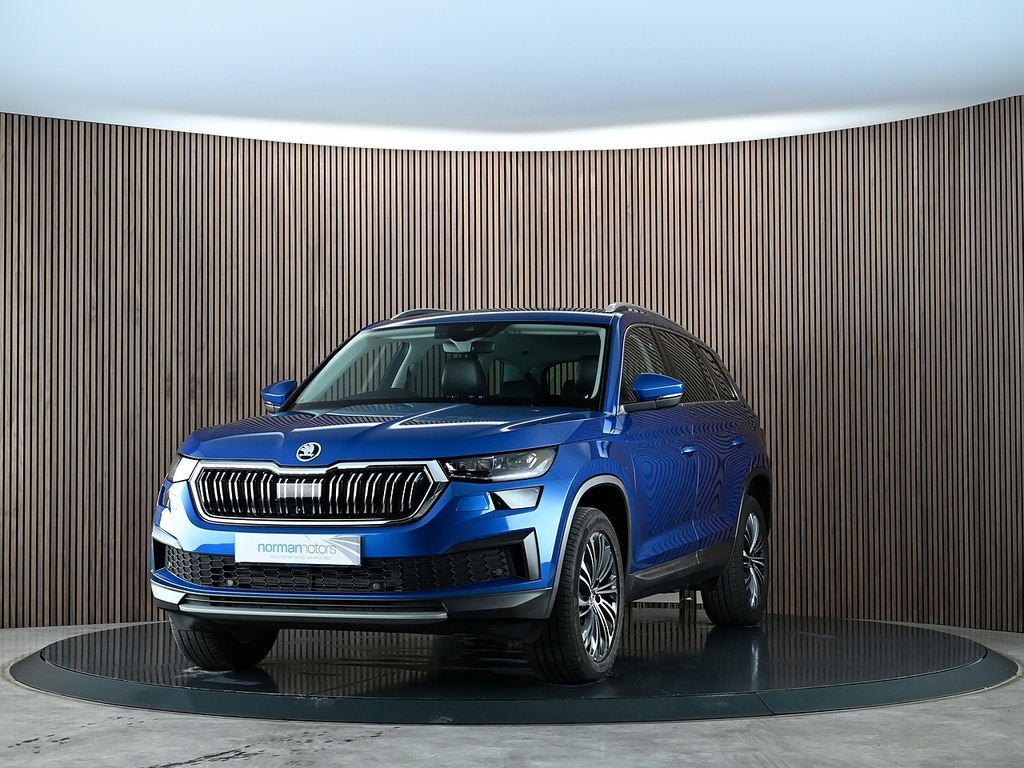 Skoda Kodiaq 1.5 Tsi Act Se L Executive Suv Dsg Euro LC72FYY Blue #6