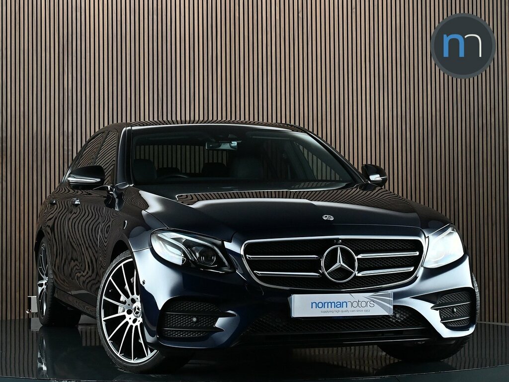 Mercedes-Benz E Class 2.9 E350d Amg Line Night Edition Premium Plus Sa Blue
