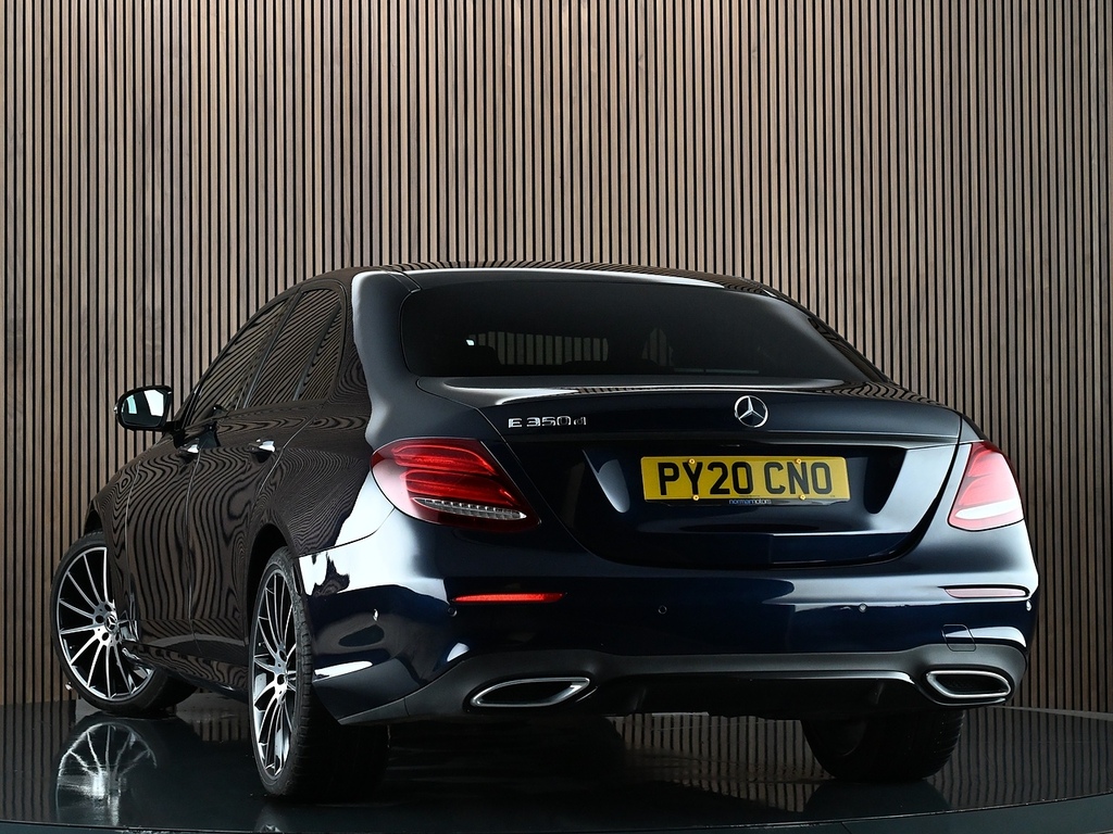 Mercedes-Benz E Class 2.9 E350d Amg Line Night Edition Premium Plus Sa PY20CNO Blue #2