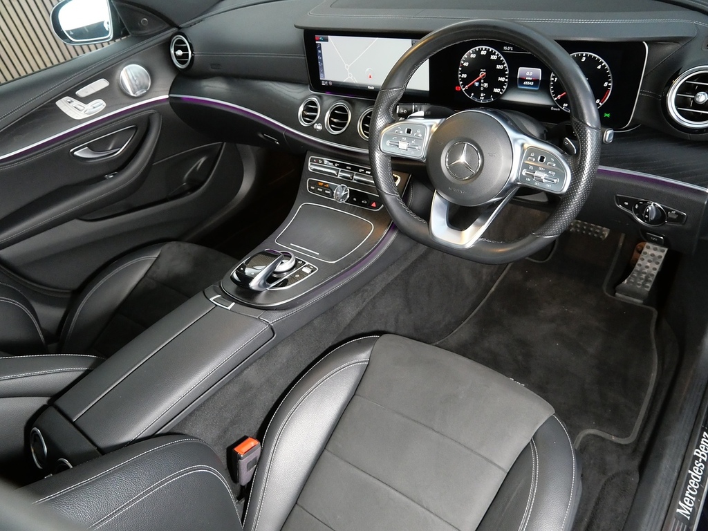 Mercedes-Benz E Class 2.9 E350d Amg Line Night Edition Premium Plus Sa PY20CNO Blue #3