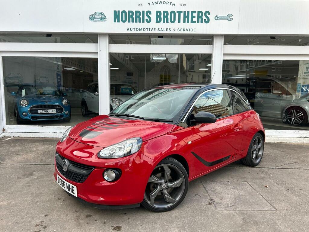 Vauxhall Adam Hatchback 1.4 16V Slam Euro 5 201766 DC66MHE Red #3