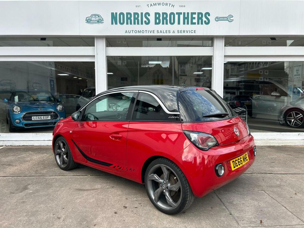 Vauxhall Adam Hatchback 1.4 16V Slam Euro 5 201766 DC66MHE Red #4