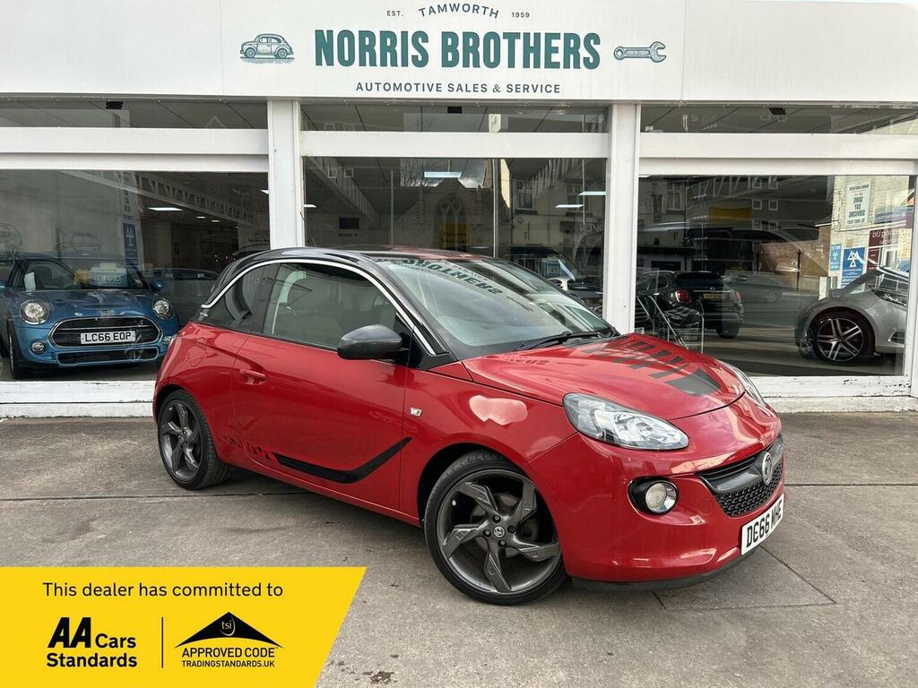 Vauxhall Adam Hatchback 1.4 16V Slam Euro 5 201766 Red