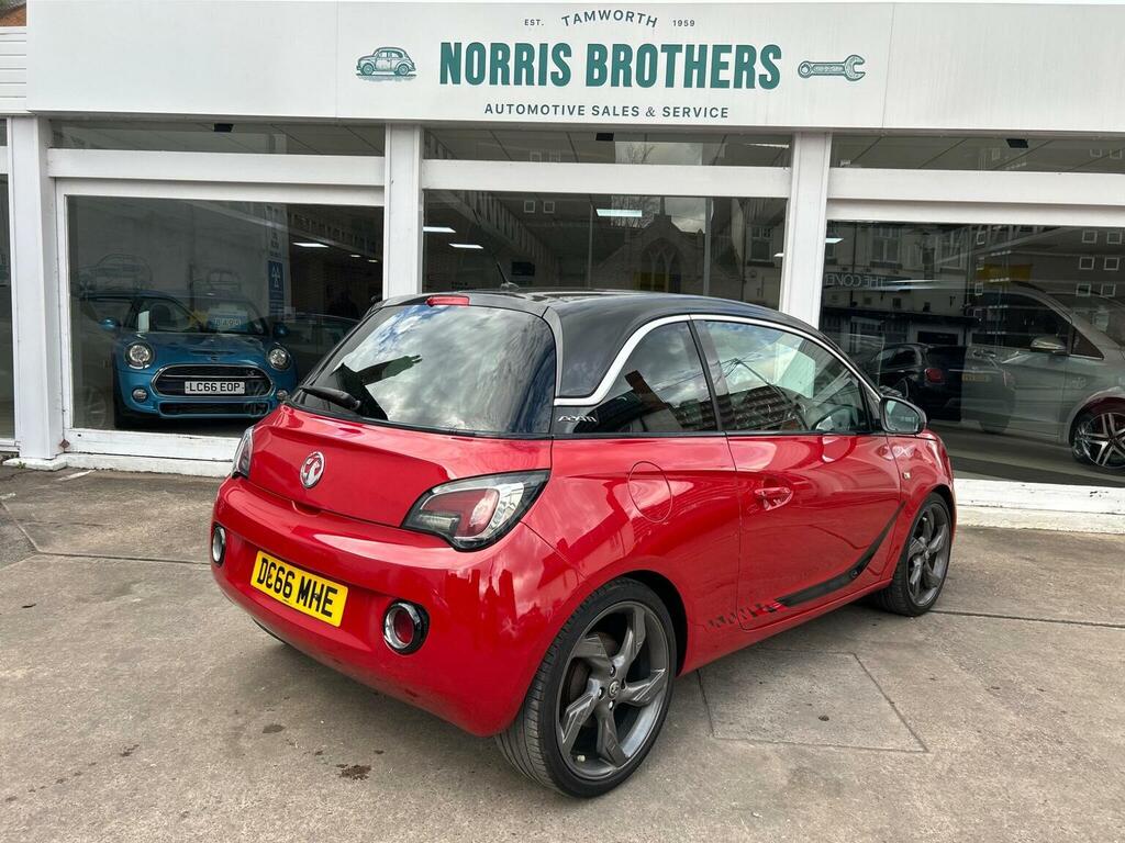 Vauxhall Adam Hatchback 1.4 16V Slam Euro 5 201766 DC66MHE Red #5