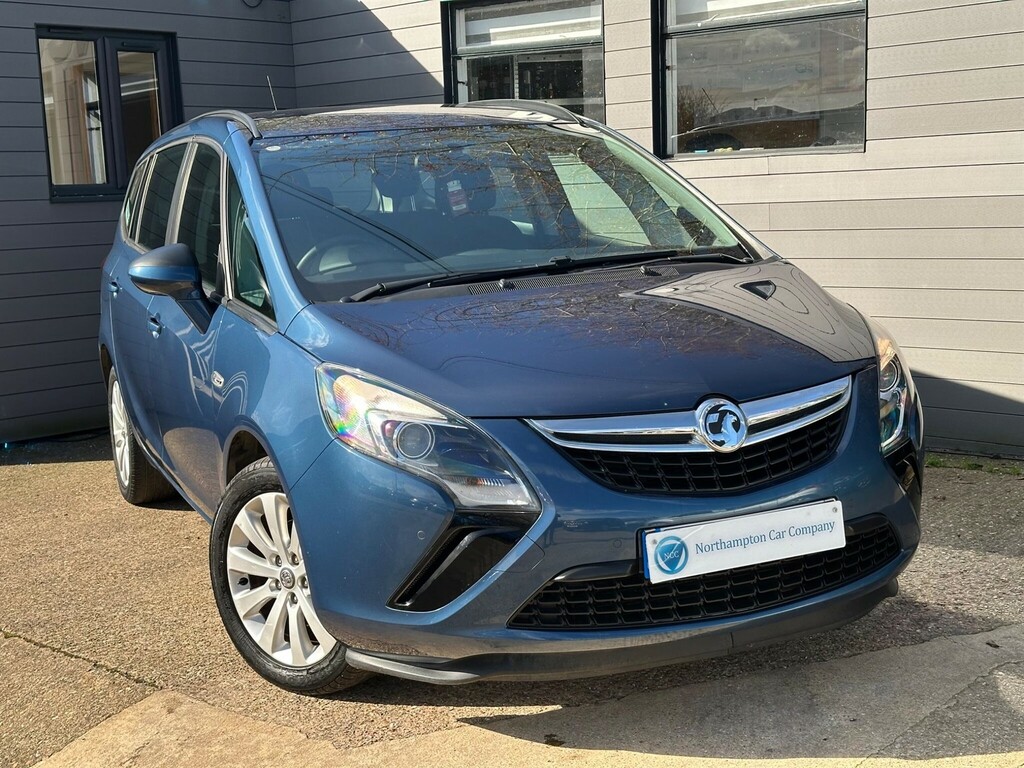 Vauxhall Zafira Tourer 1.4I Turbo Design Euro 6 YF65CWM Blue #5