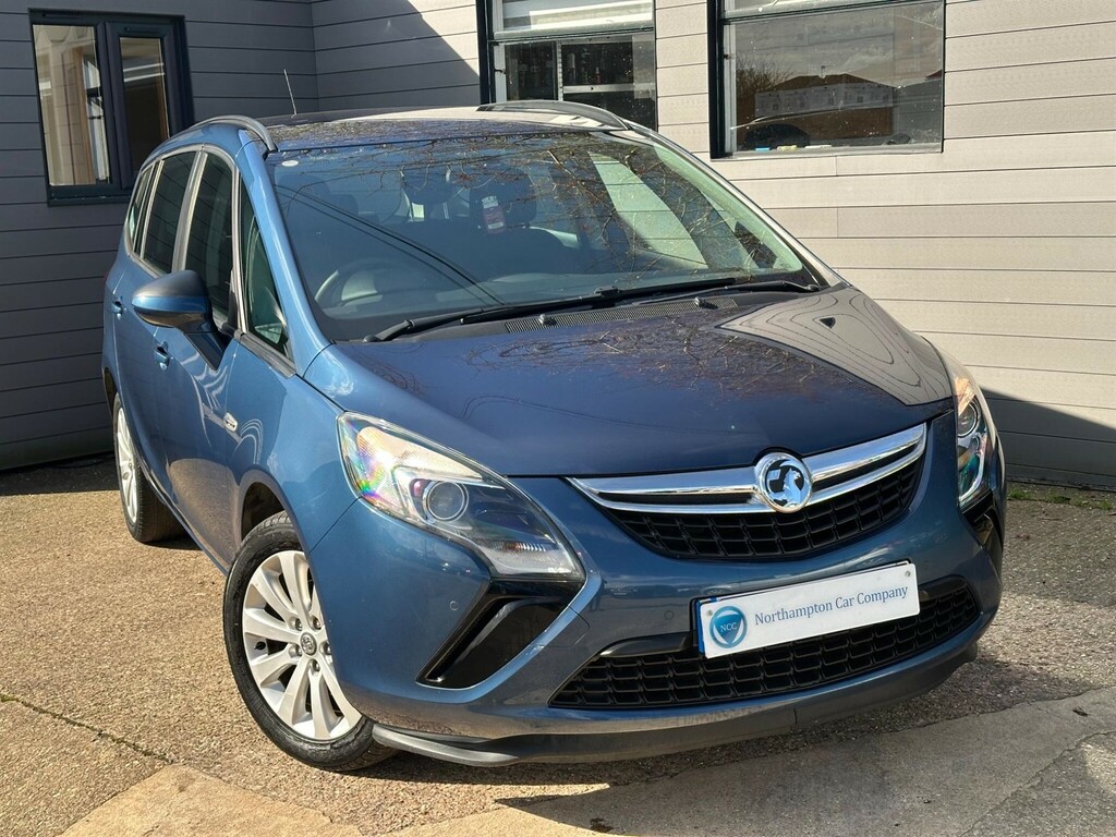 Vauxhall Zafira Tourer 1.4I Turbo Design Euro 6 YF65CWM Blue #4