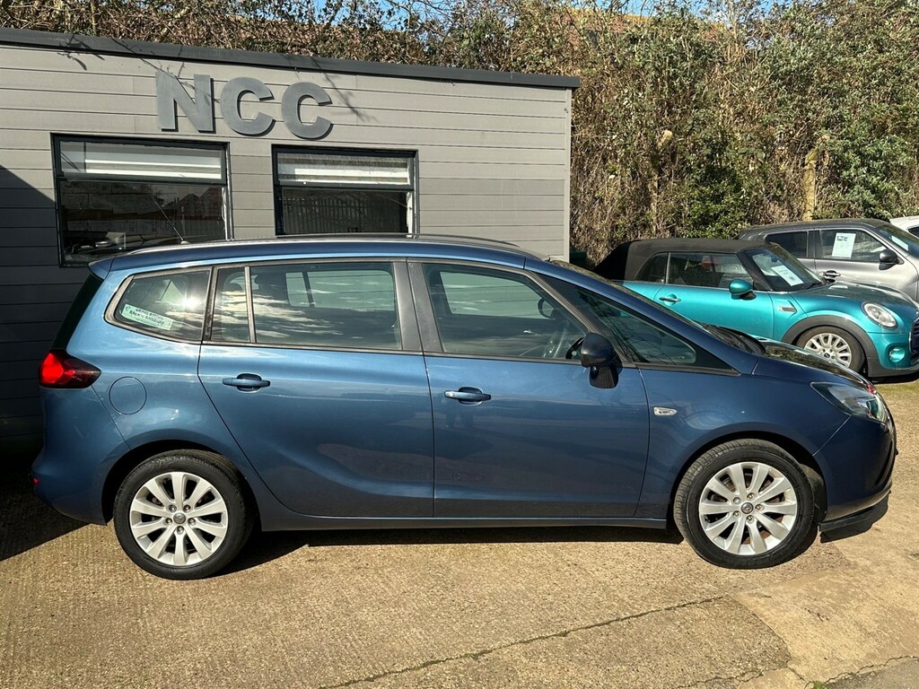 Vauxhall Zafira Tourer 1.4I Turbo Design Euro 6 YF65CWM Blue #6
