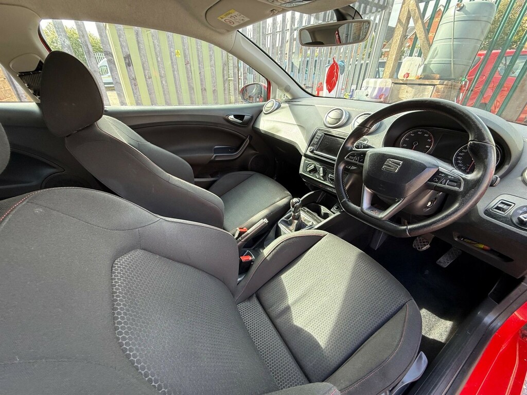 Seat Ibiza 1.2 Tsi Fr Sport Coupe Euro 6 PX66UZC Red #3