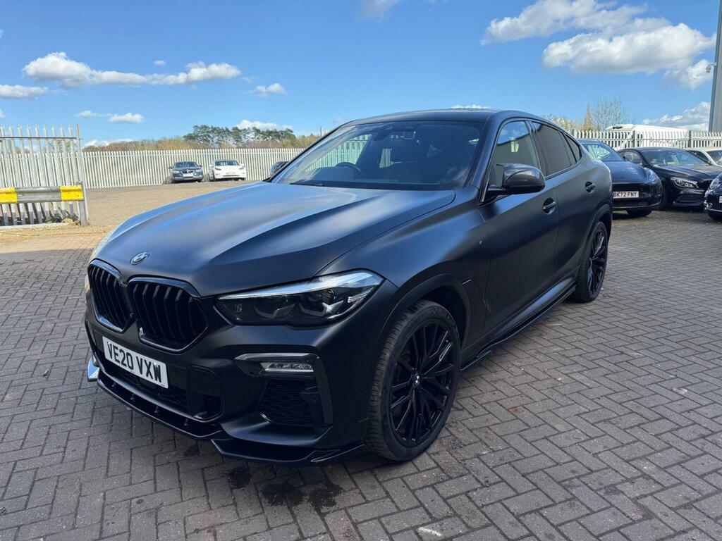 BMW X6 3.0 M50d Xdrive Euro 6 S S Black