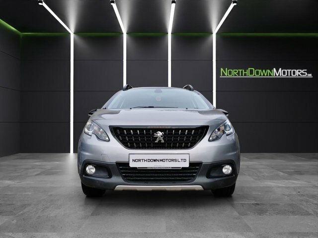 Peugeot 2008 2018 1.6 Bluehdi Gt Line Suv Eur KT67NUE Grey #2