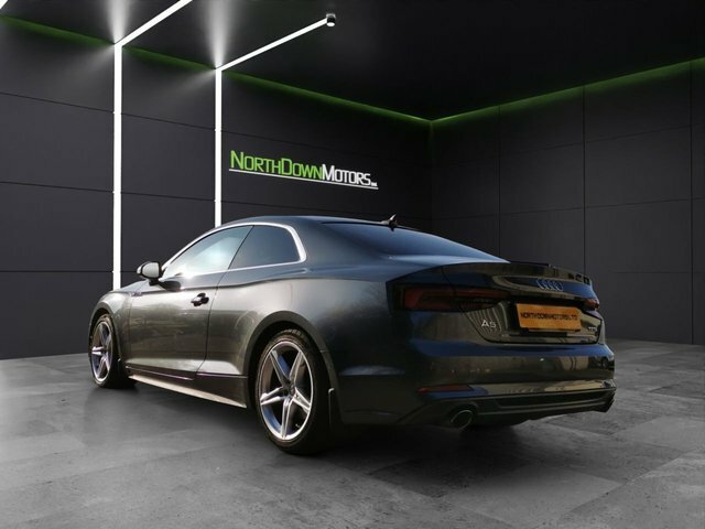 Audi A5 2019 2.0 Tfsi 40 S Line Coupe S Tronic MXZ8465 Grey #4