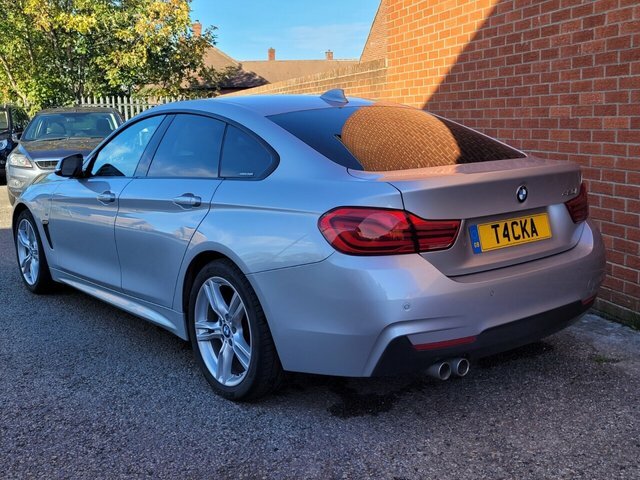 BMW 4 Series Gran Coupe 420I Gpf M Sport LA68ZDL Silver #3