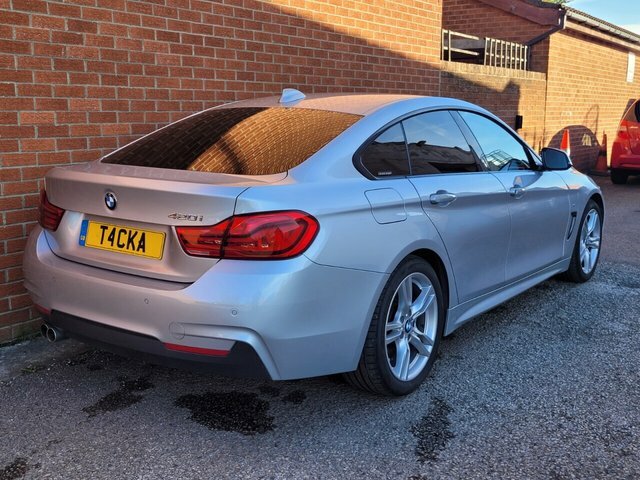 BMW 4 Series Gran Coupe 420I Gpf M Sport LA68ZDL Silver #5