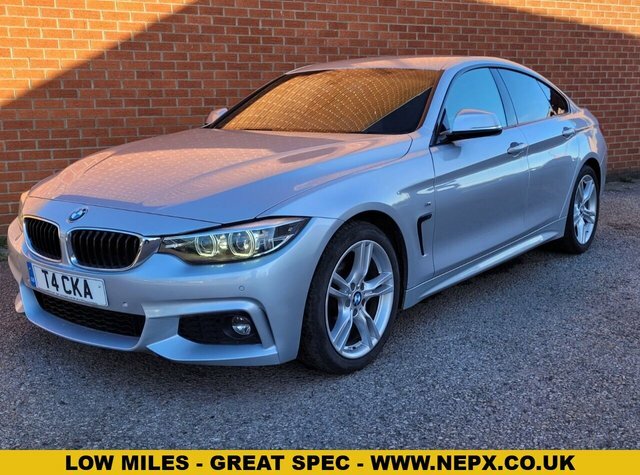 BMW 4 Series Gran Coupe 420I Gpf M Sport Silver