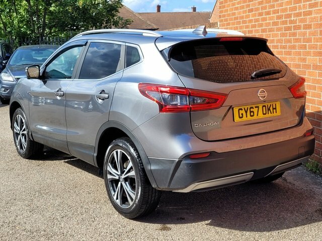 Nissan Qashqai Dci N-connecta Suv GY67OKH Grey #3