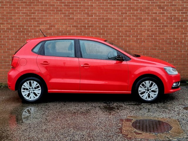 Volkswagen Polo Tsi Bluemotion Tech Se SD65NYU Red #4