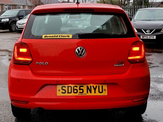 Volkswagen Polo Tsi Bluemotion Tech Se SD65NYU Red #2