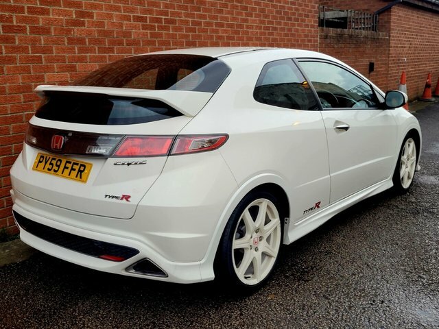 Honda Civic I-vtec Type R Championship White #5