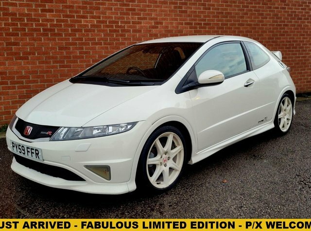 Honda Civic I-vtec Type R Championship White
