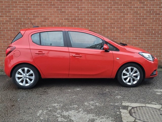Vauxhall Corsa Ecotec Energy Hatchback YX18UEL Red #6