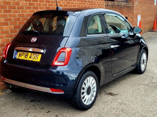Fiat 500 Lounge Hatchback WP18AOS Black #5