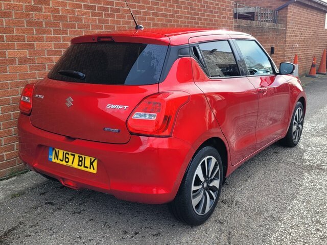 Suzuki Swift Boosterjet Shvs Sz5 Hatchback NJ67BLK Red #5