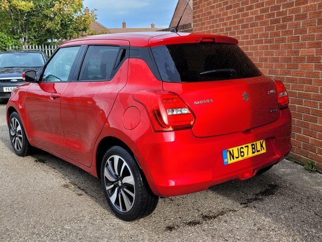 Suzuki Swift Boosterjet Shvs Sz5 Hatchback NJ67BLK Red #3