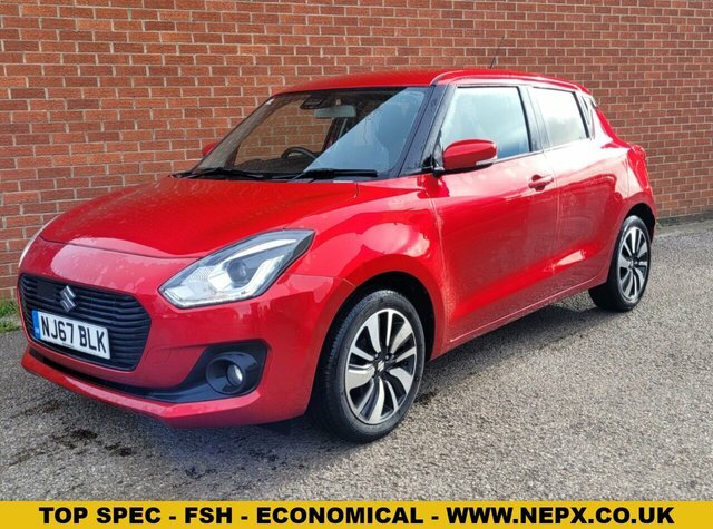 Suzuki Swift Boosterjet Shvs Sz5 Hatchback Red