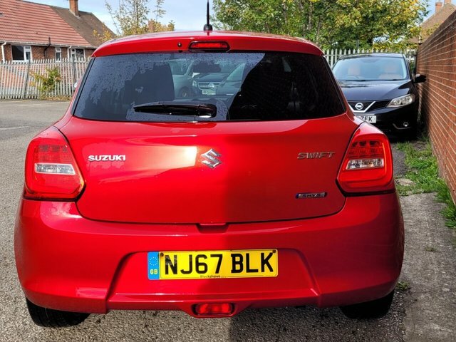 Suzuki Swift Boosterjet Shvs Sz5 Hatchback NJ67BLK Red #4