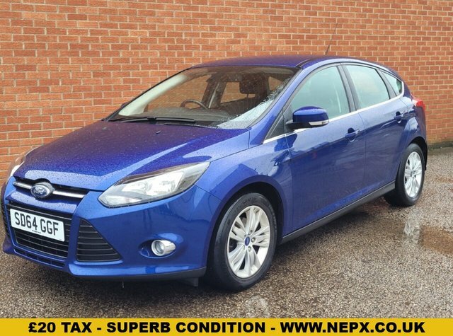 Ford Focus Tdci Titanium Navigator Hatchback Blue