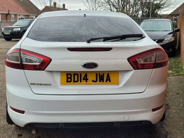 Ford Mondeo Tdci Zetec Business Edition White #4