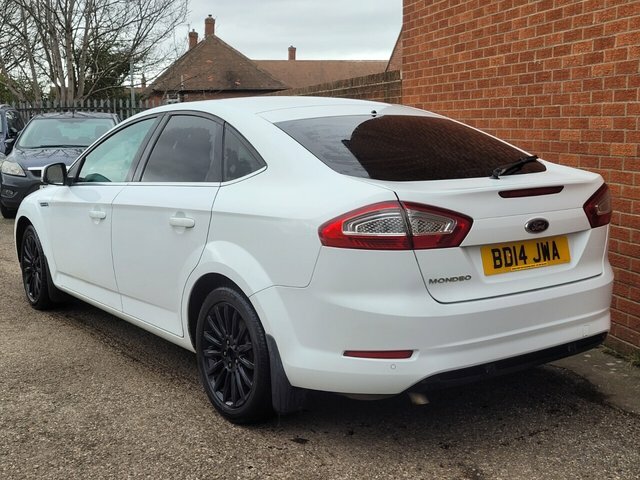 Ford Mondeo Tdci Zetec Business Edition White #3