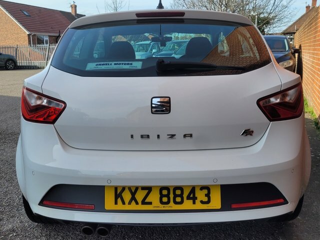Seat Ibiza Tsi Fr Sport Coupe KXZ8843 White #5